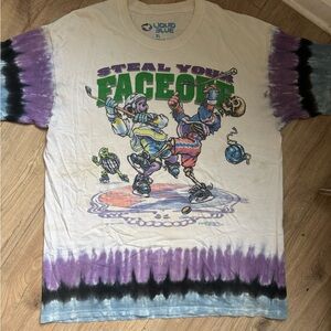 Liquid Blue Cream T-Shirt